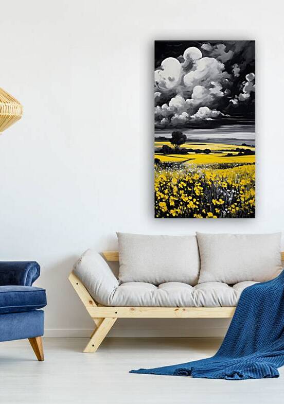 Echoes in Black and Yellow  4 by The Mabazza Foundation 