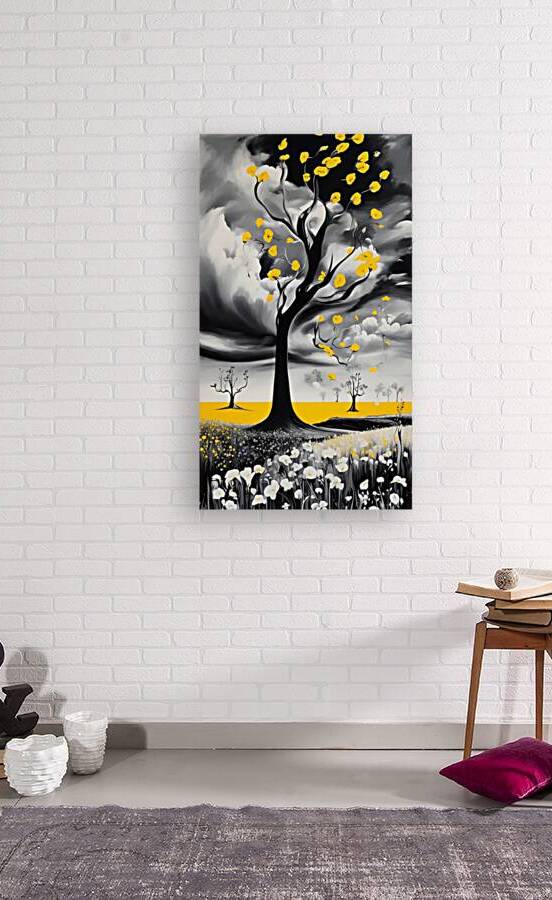 Echoes in Black and Yellow  5 by The Mabazza Foundation 