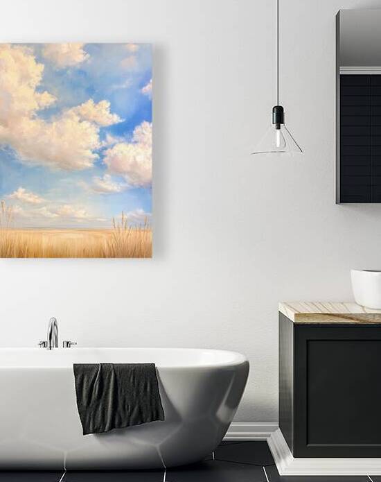 Sunny Plains Landscape with Huge Cumulus Clouds by Travelling Light