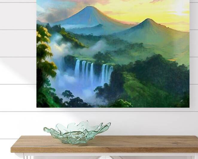 East Java landscape art16k2 by Touristart25