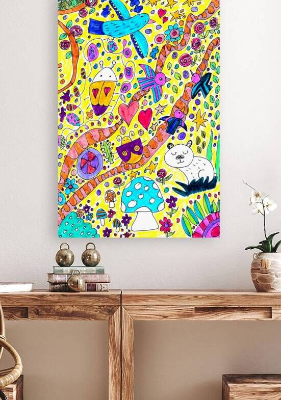 Abstract Doodle Art Fun Design by Catriona Roberts Nature Photography and Designs