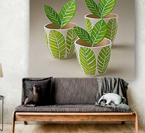 Paper Pot Plants by Travelling Light