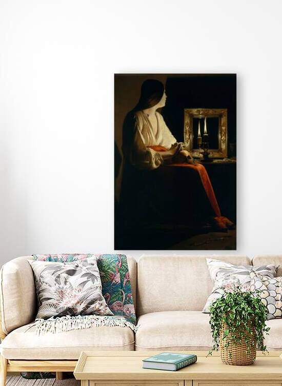 Georges de La Tour - The Penitent Magdalene by Wirla