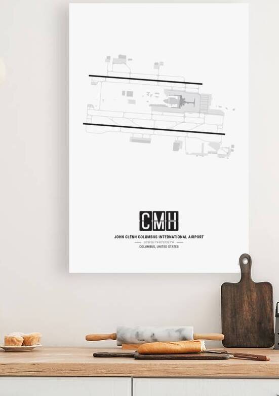 John Glenn Columbus International Airport by Conceptual Photography