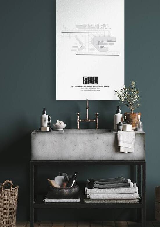 Fort Lauderdale Hollywood International Airport.j by Conceptual Photography