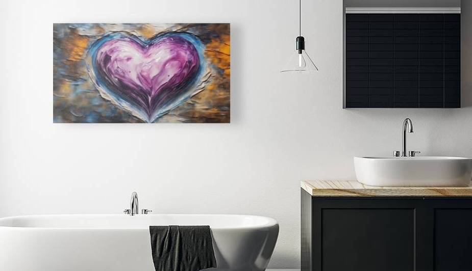 Impasto Heart 1 by The Mabazza Foundation 