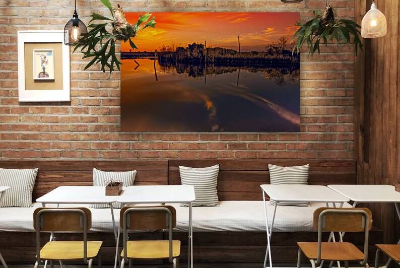 Lake Pontchartrain Bayou Bonfouca Sunset 1 by Norma Brandsberg Photography