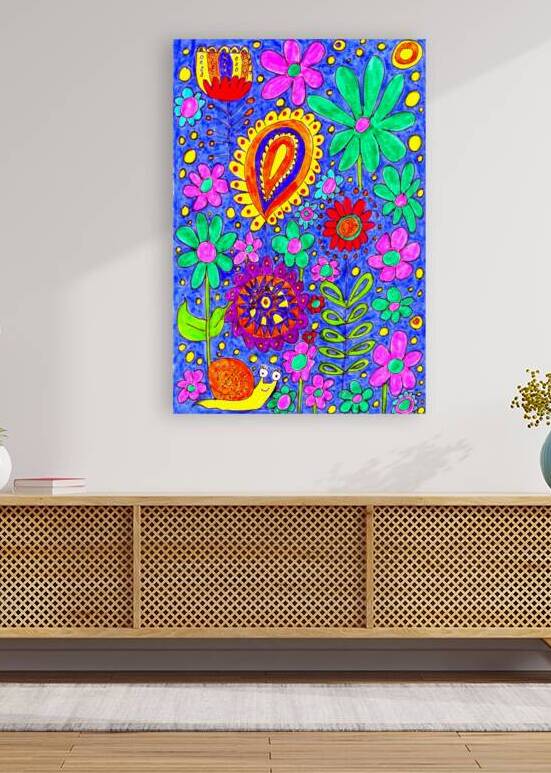 Abstract Doodle Art Garden Fun by Catriona Roberts Nature Photography and Designs