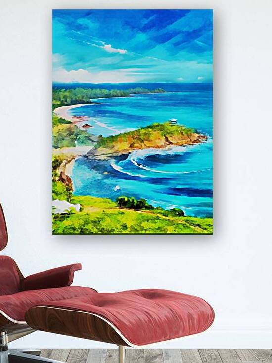 Pantai beach Art16k1 by Touristart25