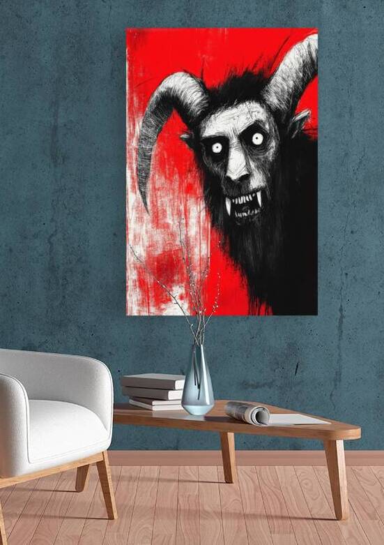 Krampus Unleashed - A Dark Holiday Reminder by Matthias Hauser