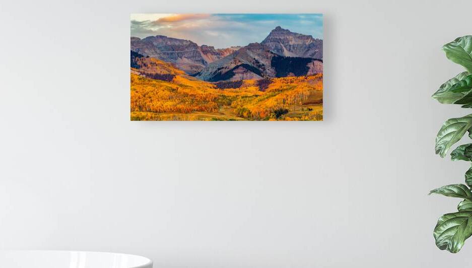 Golden Autumn Peaks by Greg Westbrook