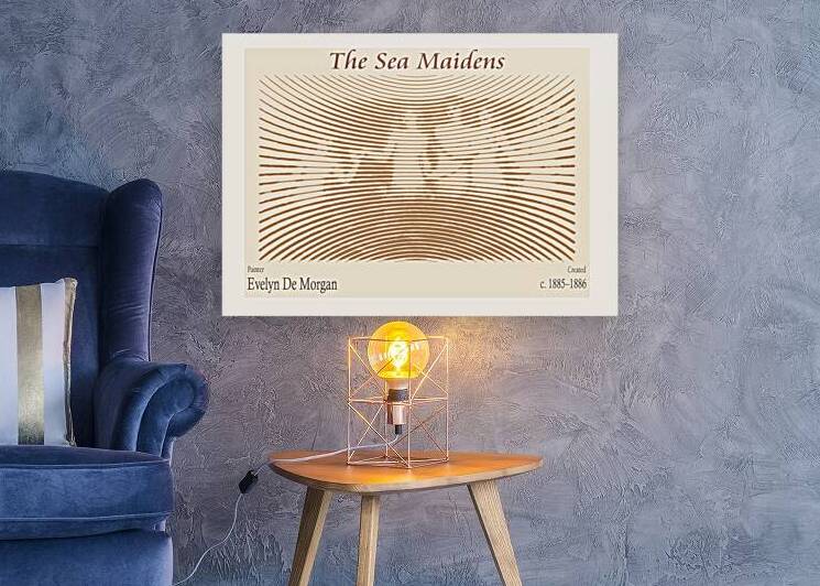 The Sea Maidens by Evelyn De Morgan  by The Hypnotized Art