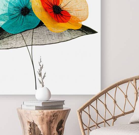 Wedding Hat Teal and Orange by Travelling Light