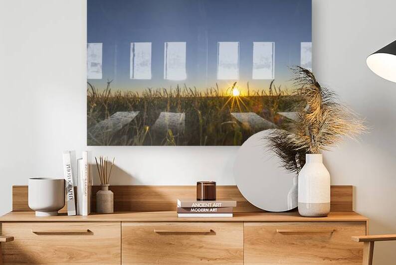 Sunset in the Cornfield by Marc Gilbert Photography