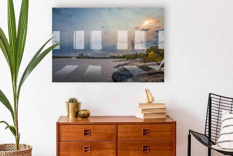 Great Falls Dam by Marc Gilbert Photography