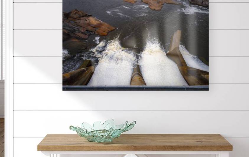 Spillway at Powerview Pine Falls by Marc Gilbert Photography