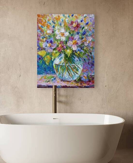 Dribs and Drabs of Oil Paints by Thea Menagh