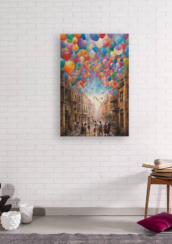 Lifted by Balloons  1 by The Mabazza Foundation 