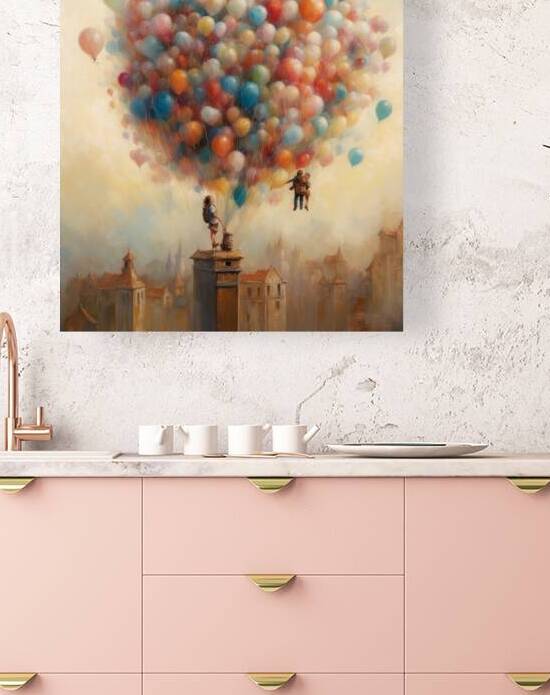 Lifted by Balloons  14 by The Mabazza Foundation 