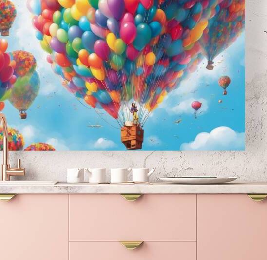 Lifted by Balloons  25 by The Mabazza Foundation 