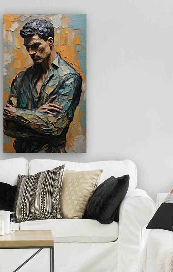 Silent Lament in Impasto   1 by The Mabazza Foundation 