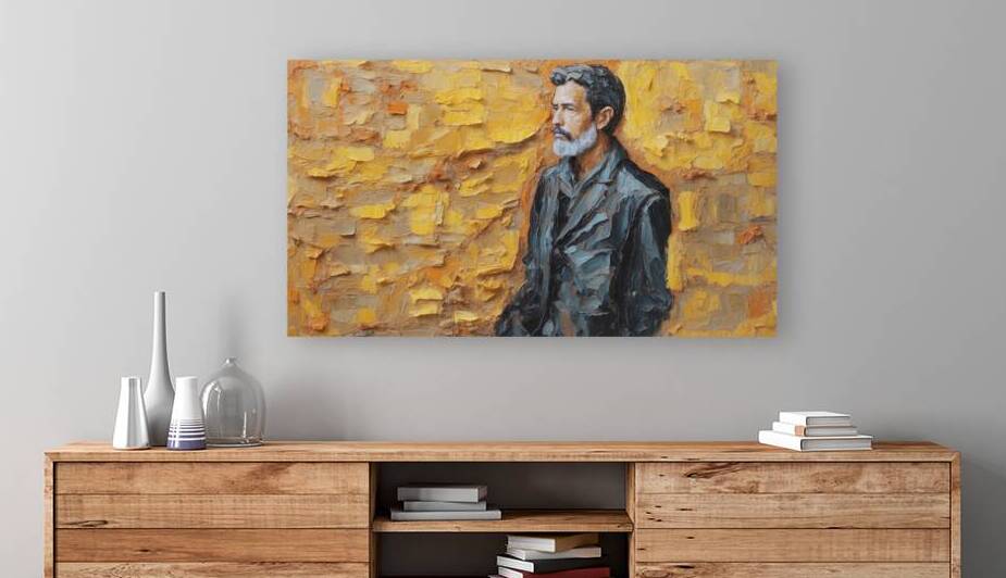 Silent Lament in Impasto   2 by The Mabazza Foundation 