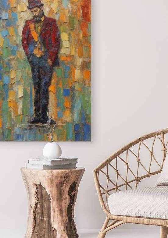 Silent Lament in Impasto   6 by The Mabazza Foundation 