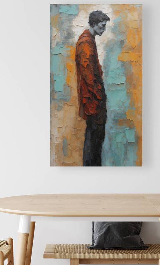 Silent Lament in Impasto   7 by The Mabazza Foundation 