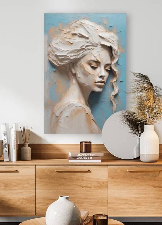 Silent Lament in Impasto   8 by The Mabazza Foundation 