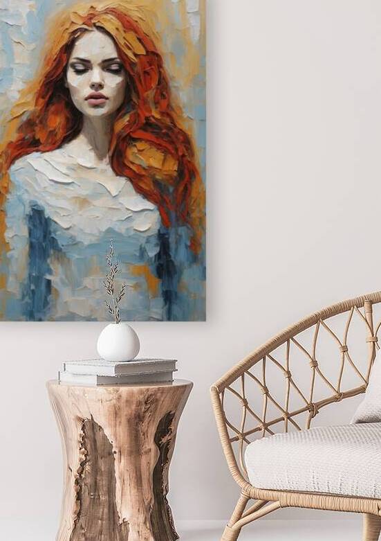 Silent Lament in Impasto   9 by The Mabazza Foundation 