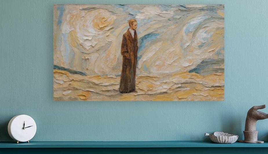 Silent Lament in Impasto   11 by The Mabazza Foundation 