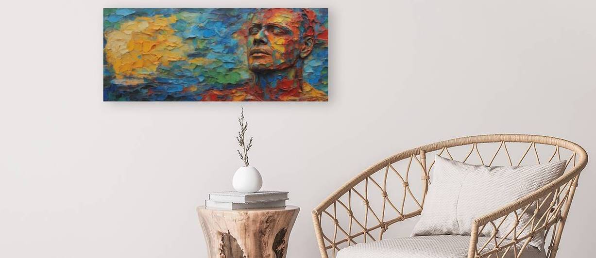 Silent Lament in Impasto   14 by The Mabazza Foundation 