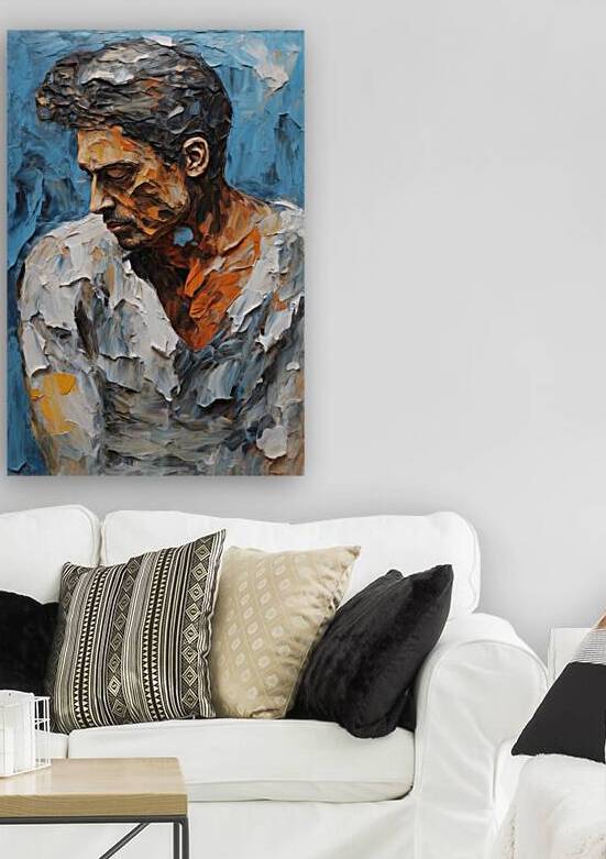 Silent Lament in Impasto   15 by The Mabazza Foundation 