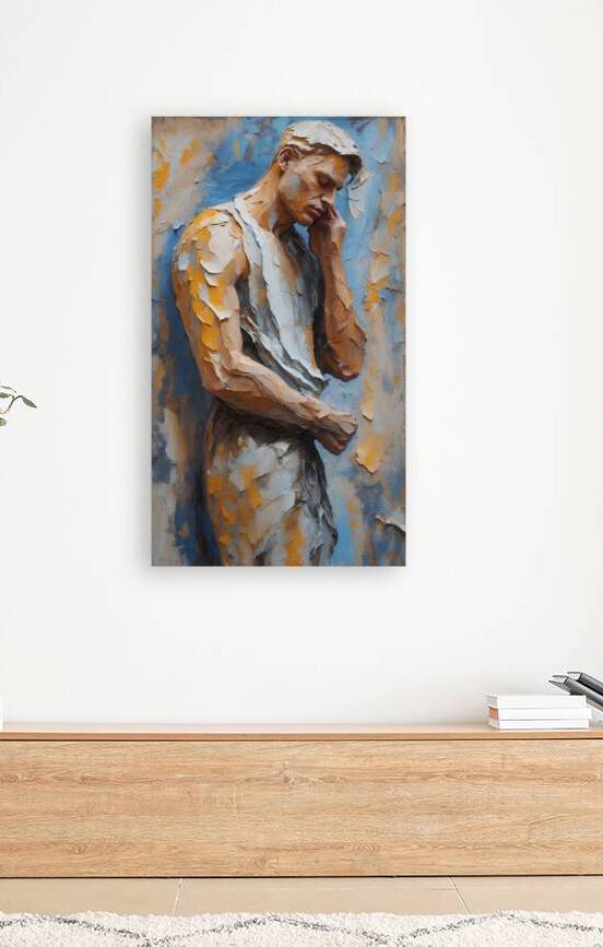 Silent Lament in Impasto   17 by The Mabazza Foundation 