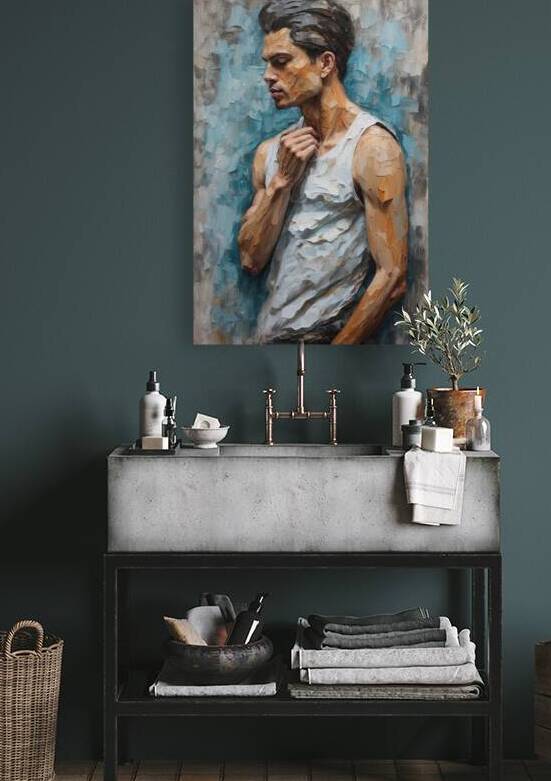 Silent Lament in Impasto   19 by The Mabazza Foundation 