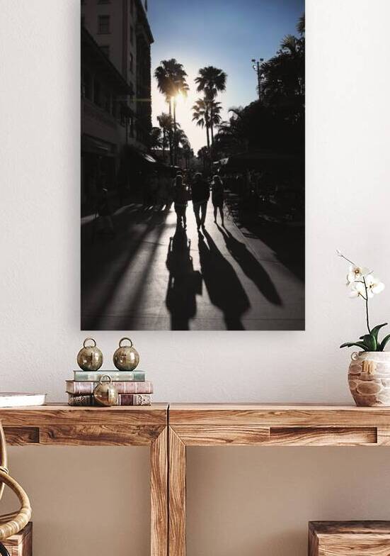 Lincoln Road Miami Florida by Art by Josh