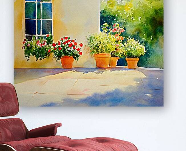 Patio Plants by Travelling Light