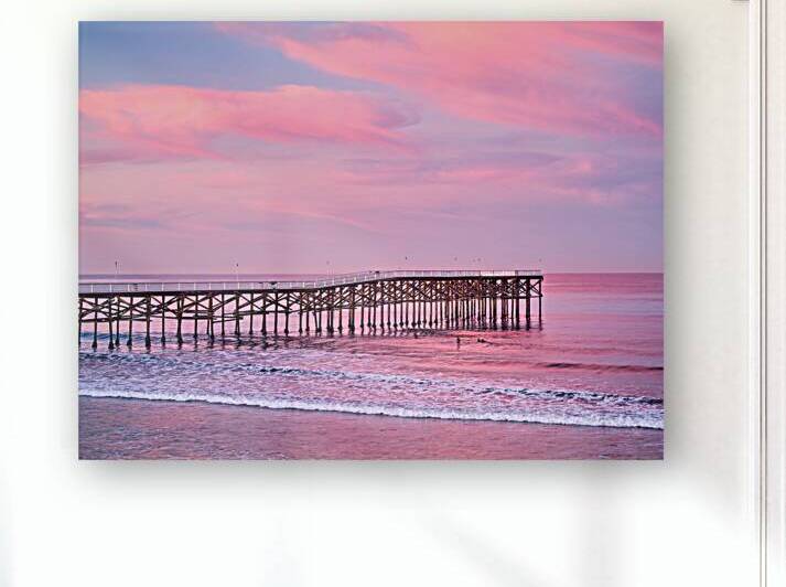 Cotton Candy Clouds Crystal Pier San Diego by Ryan Cameron