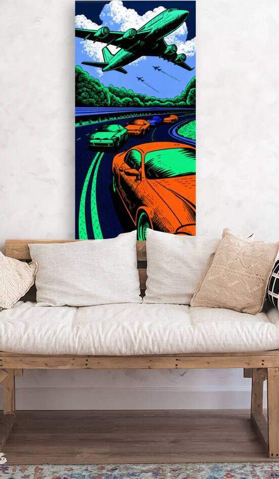 Fort Lauderdale Airport Curve by Art by Josh