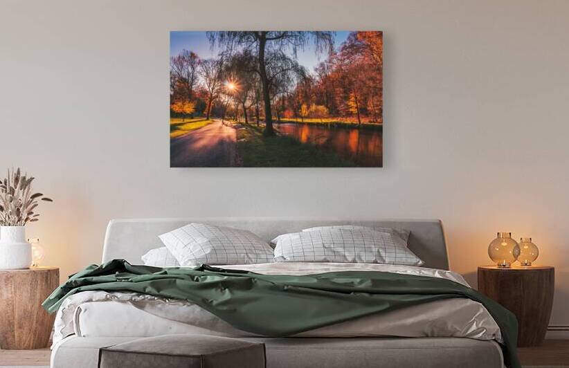 Lehigh Parkway on a Fall Afternoon by Jason Fink