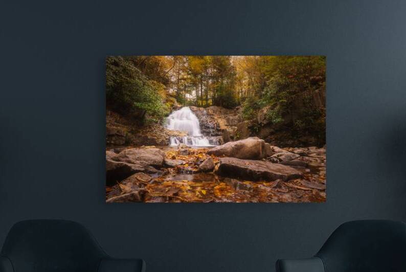 Colorful Autumn Hawk Falls by Jason Fink