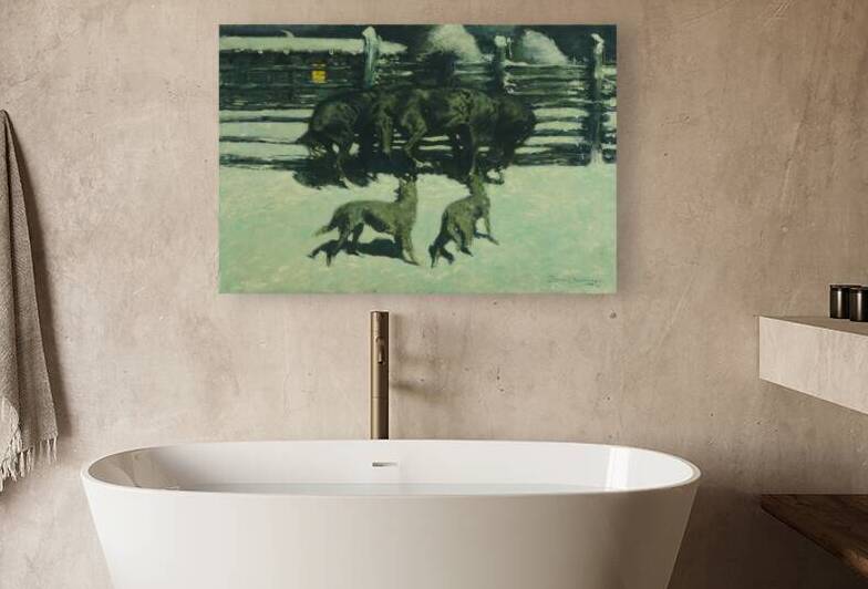 The Call for Help [1906–10] by Frederic Remington [1861–1909] by MyCozyFineArt