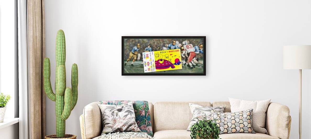 1954 UCLA vs. Maryland by Row One Brand