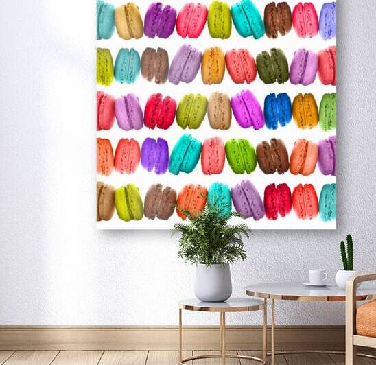 Crazy french colorful macarons by DELPHIMAGES