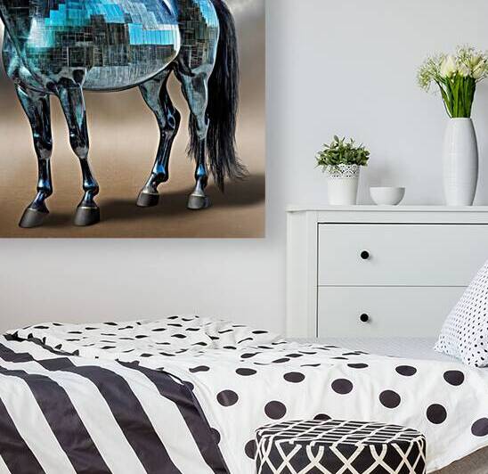 Galloping Canvas   3 by The Mabazza Foundation 