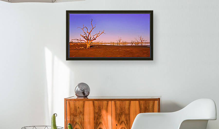 Sunrise on Pamamaroo Lake by Lexa Harpell