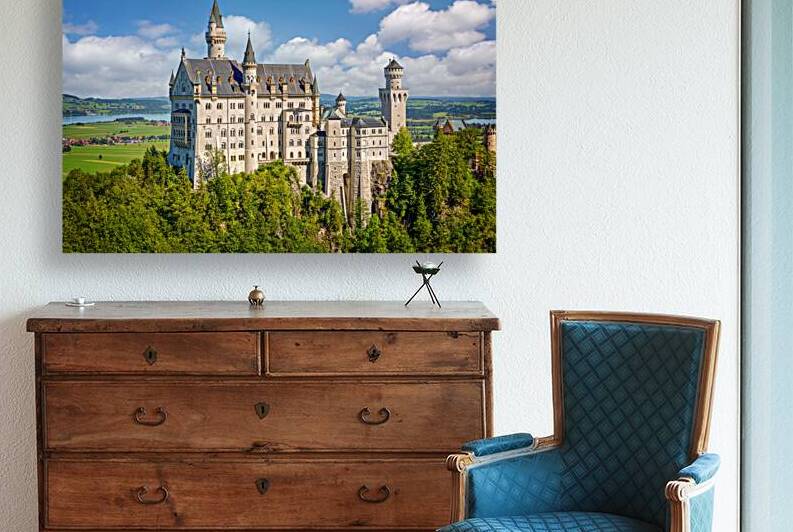 Neuschwanstein castle Bavaria Germany by DELPHIMAGES