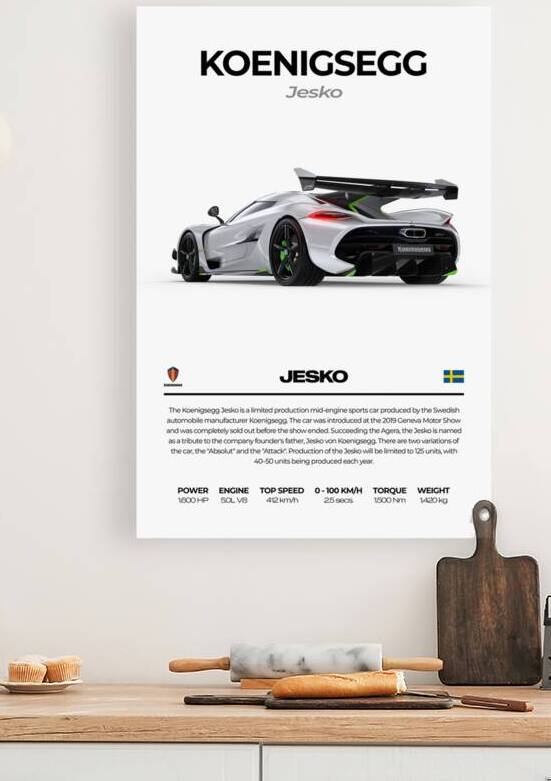 Koenigsegg Jesko4 by Conceptual Photography