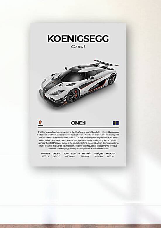 Koenigsegg One1 by Conceptual Photography