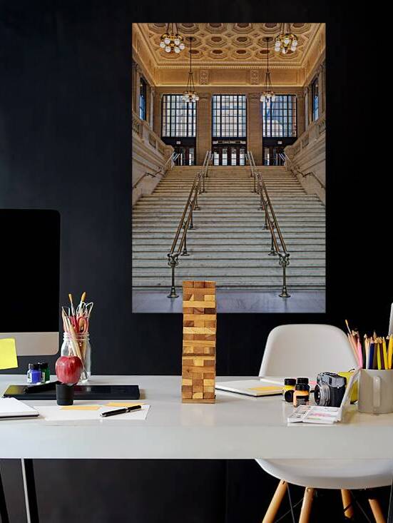 Union Station Steps by Dave Bowman